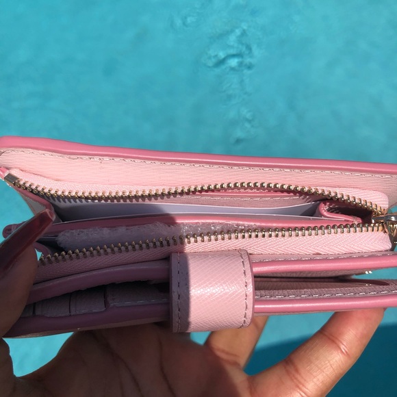 Kate Spade Hawaii Compact Wallet in Tutu Pink - Picture 5 of 9